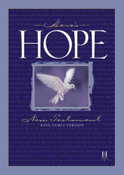 Here's Hope: New Testament (King James Version) cover