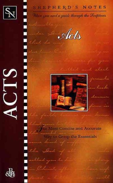 Acts (Shepherd's Notes) cover