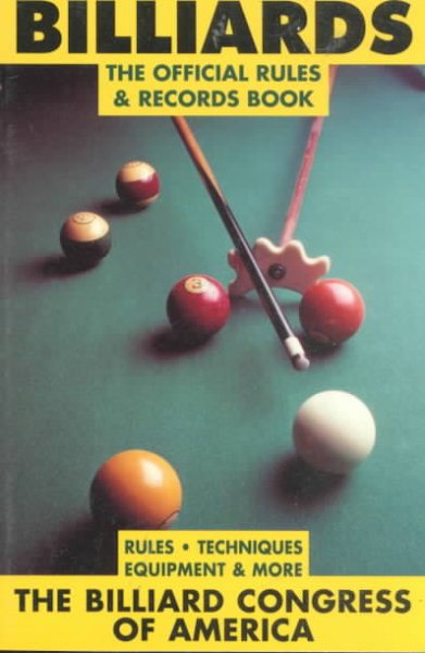 Billiards: The Official Rules and Records Book cover