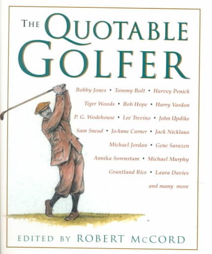 The Quotable Golfer (Quotable) cover