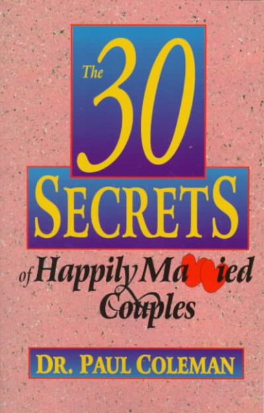 30 Secrets Of Happily Married Couples cover