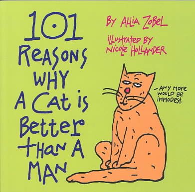 101 Reasons Why a Cat Is Better Than a Man cover