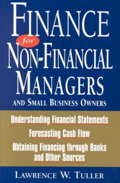 Finance for Non-Financial Managers: And Small Business Owners cover