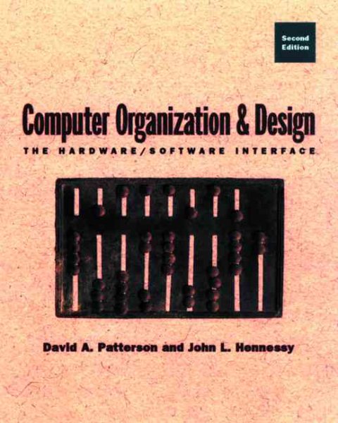 Computer Organization and Design: The Hardware/Software Interface cover