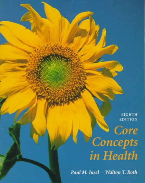 Core Concepts in Health cover