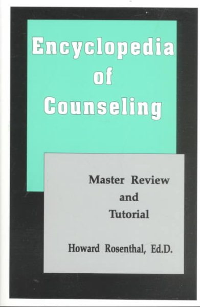 Encyclopedia Of Counseling cover