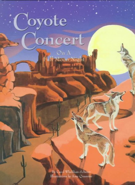 Coyote Concert on a Full Moon Night