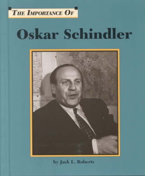 Oskar Schindler (Importance of) cover