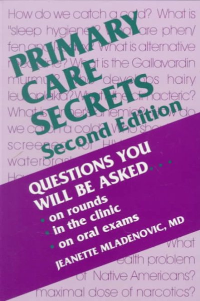 Primary Care Secrets cover