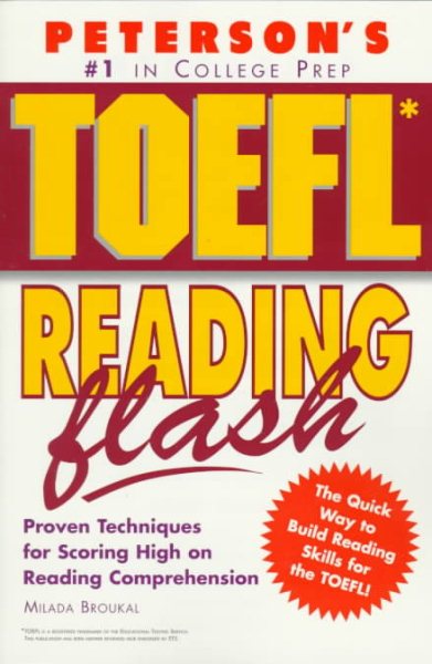 Peterson's Toefl Reading Flash: The Quick Way to Build Reading Power (Toefl Flash Series)