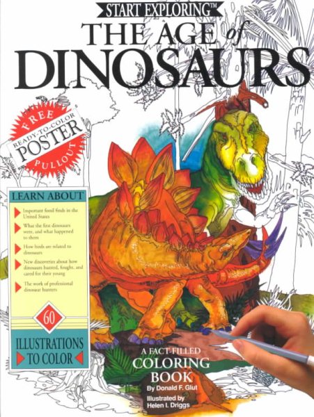 Age Of Dinosaurs Coloring Book (Start Exploring)