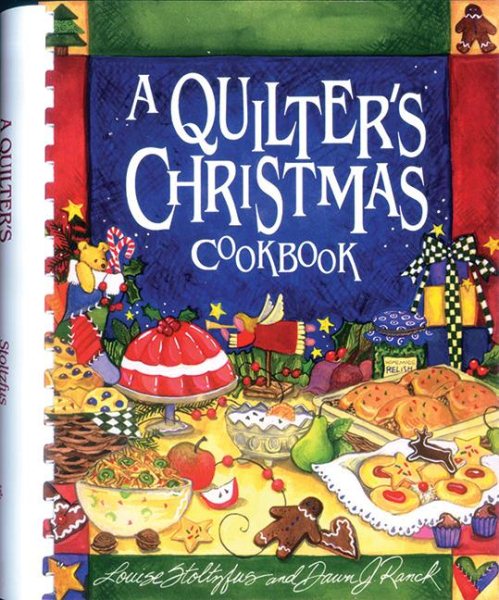 Quilter's Christmas Cookbook cover