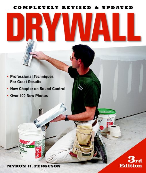 Drywall: Professional Techniques for Great Results (Fine Homebuilding) Paperback – January 1, 2008 cover