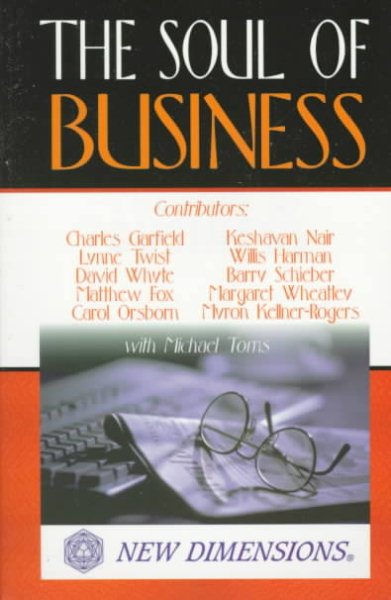The Soul of Business (New Dimensions Books) cover