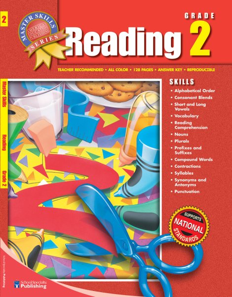 Master Skills Reading, Grade 2 cover