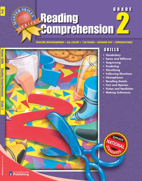 Master Skills Reading Comprehension, Grade 2 cover