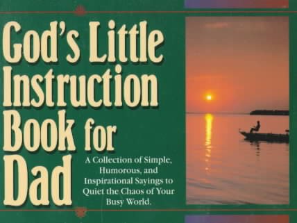 God's Little Instruction Book for Dad (God's Little Instruction Books) cover