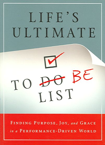Life's Ultimate To Do Be List cover