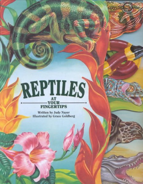 Reptiles At Your Fingertips (At Your Fingertips Series) cover
