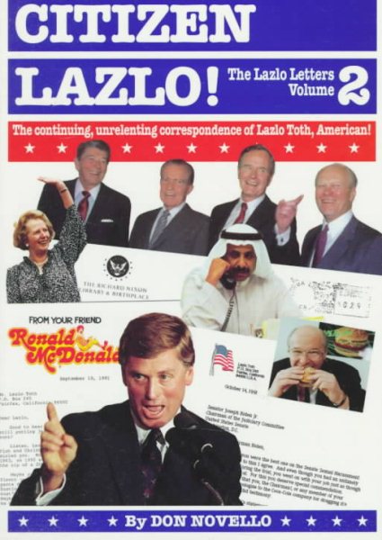 Citizen Lazlo!: The Lazlo Letters, Volume 2 cover