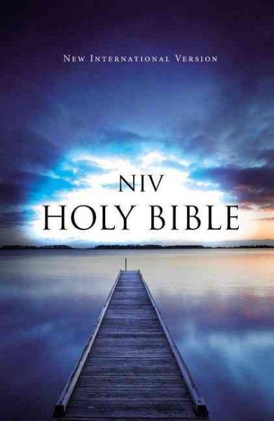 NIV, Outreach Bible, Paperback, Blue cover