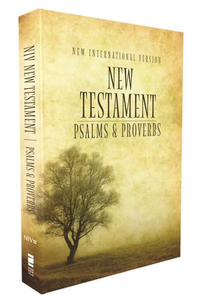 NIV, New Testament with Psalms and Proverbs, Pocket-Sized, Paperback cover