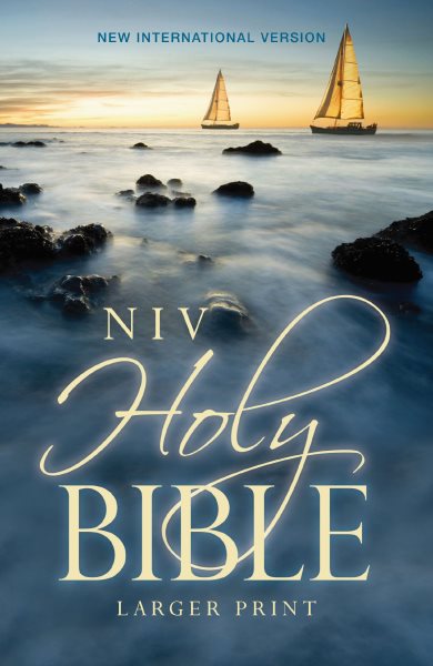 NIV, Holy Bible, Larger Print, Paperback cover