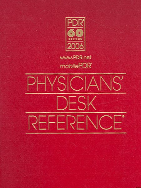 Physician's Desk Reference (PDR) 2006 cover