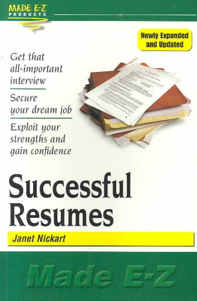 Successful Resumes (Made E-Z)