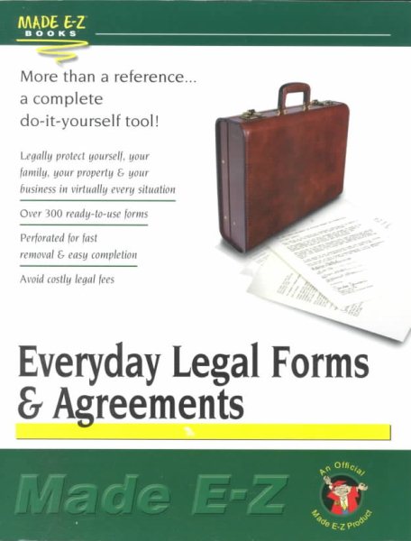 Everyday Legal Forms and Agreements Made E-Z cover