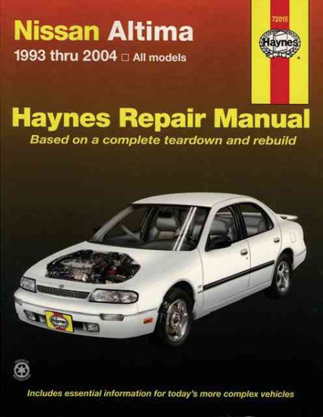 Nissan Altima, 1993 Thru 2004 (Haynes Repair Manual)