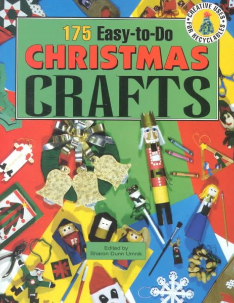 175 Easy-to-Do Christmas Crafts cover