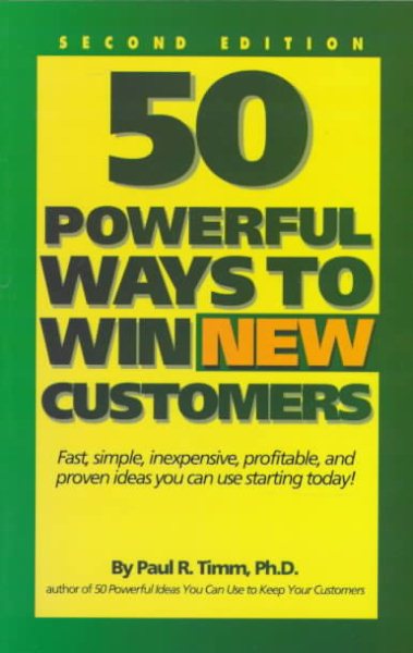 50 Powerful Ways to Win New Customers cover