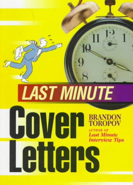 Last Minute Cover Letters cover