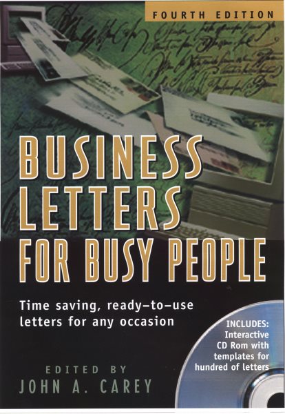 Business Letters for Busy People, Fourth Edition cover