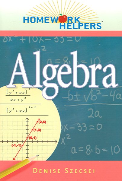 Homework Helpers: Algebra (Homework Helpers (Career Press)) cover