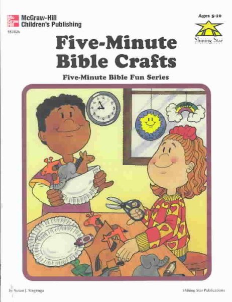 Five-Minute Bible Crafts (Five-Minute Bible Fun Series)