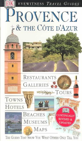 Provence & the Cote D'Azur (Eyewitness Travel Guides) cover