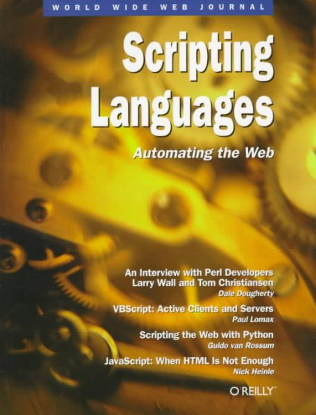 Scripting Languages: Automating the Web: World Wide Web Journal: Volume 2, Issue 2 cover