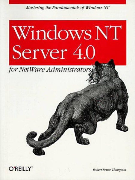 Windows NT Server 4.0 for NetWare Administrators cover