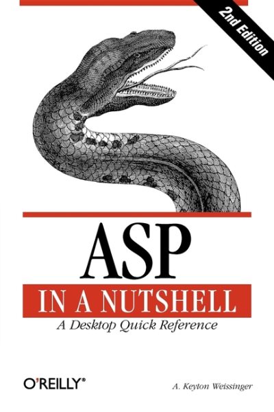 ASP in a Nutshell: A Desktop Quick Reference (In a Nutshell (O'Reilly)) cover