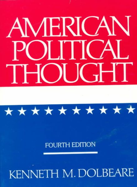 American Political Thought (Chatham House Studies in Political Thinking) cover