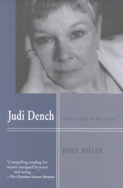 Judi Dench: With a Crack in Her Voice cover
