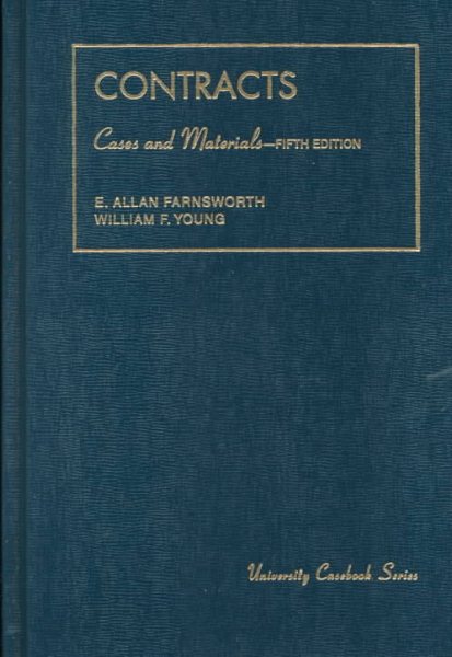 Cases and Materials on Contracts, Fifth Edition cover