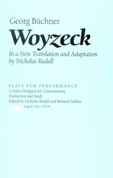 Woyzeck: Georg Buchner (Plays for Performance Series) cover