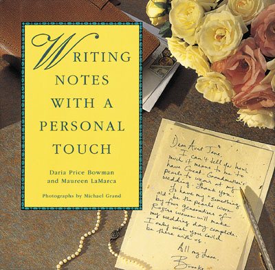 Writing Notes With A Personal Touch cover