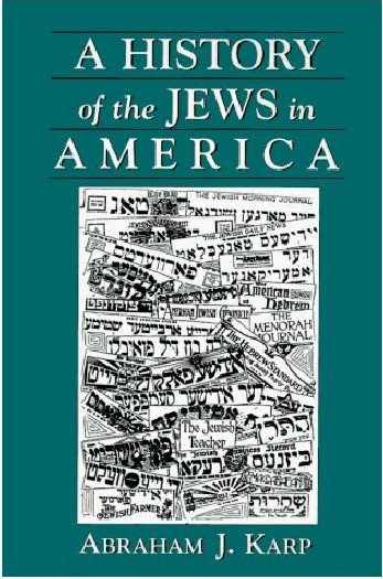 A History of Jews in America cover