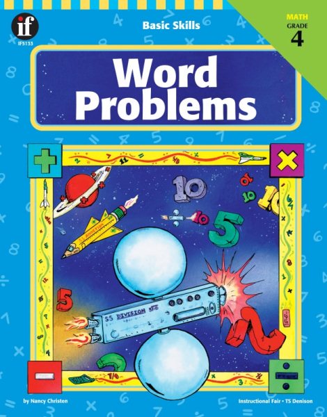 Basic Skills Word Problems, Grade 4 cover
