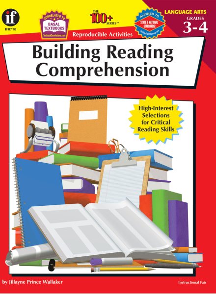 The 100+ Series Building Reading Comprehension, Grades 3-4: High-Interest Selections for Critical Reading Skills cover