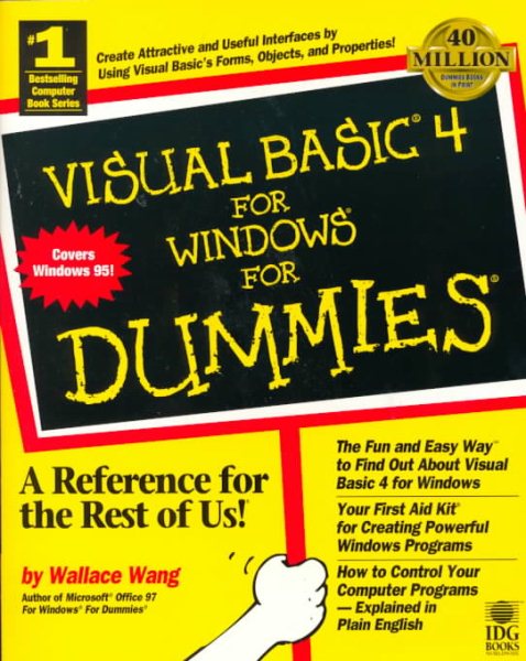 Visual Basic 4 for Windows for Dummies cover